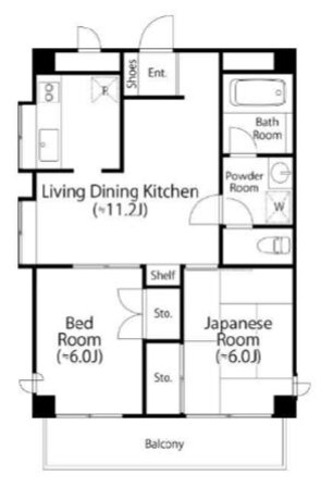ライブ赤羽の物件間取画像